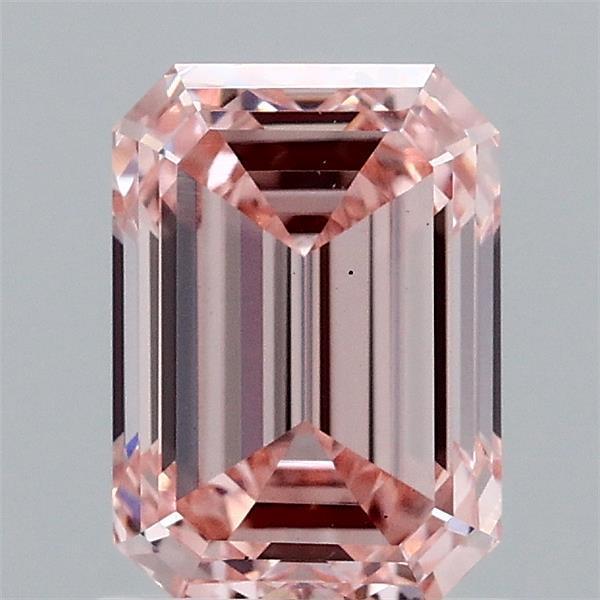 1.55 Ct. Fancy Intense Pink Emerald Lab Grown Diamond