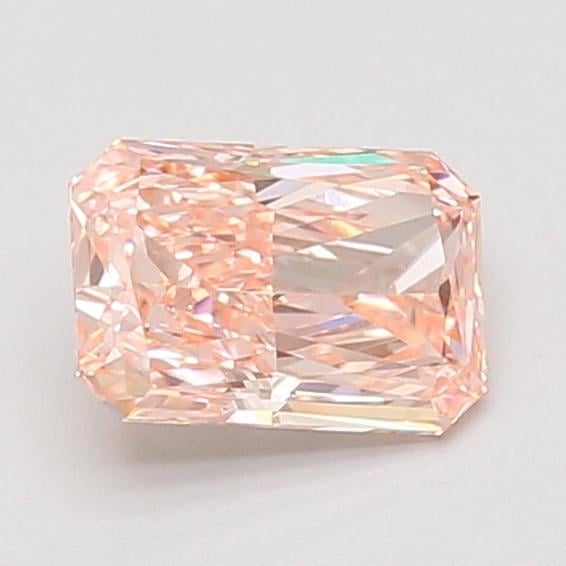 1.00 Ct. Fancy Vivid Pink Radiant Lab Grown Diamond