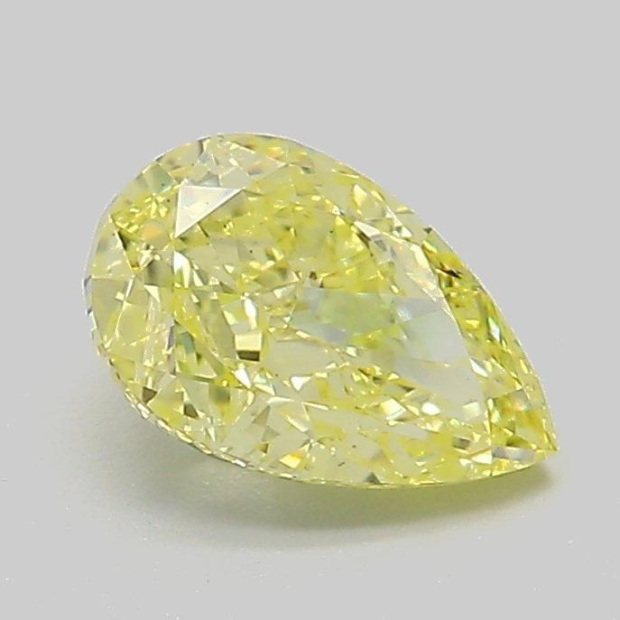 1.04 Ct. Fancy Intense Yellow Pear Lab Grown Diamond