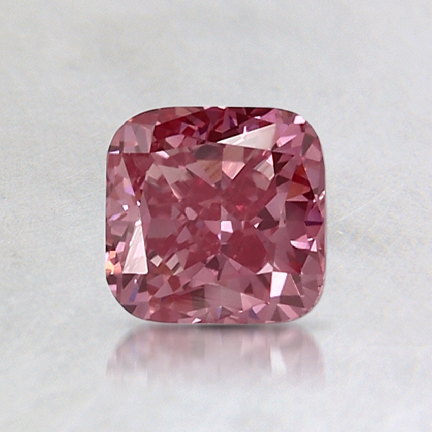 1.04 Ct. Fancy Deep Pink Cushion Lab Created Diamond