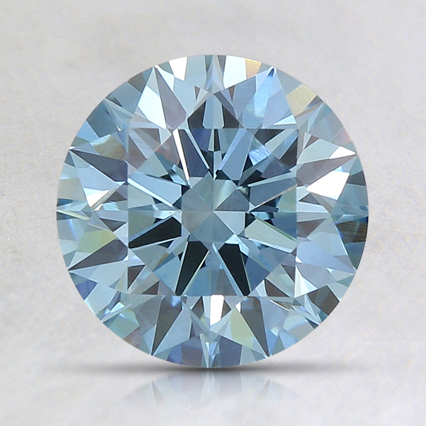 1.56 Ct. Fancy Blue Round Lab Grown Diamond