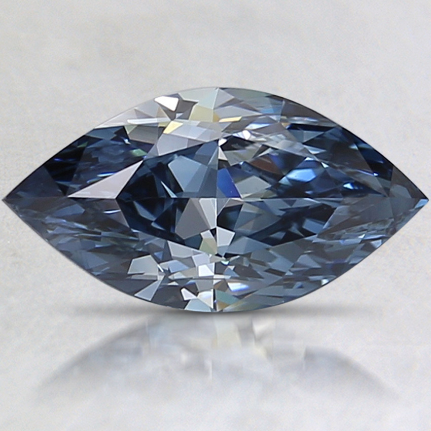 1.65 Ct. Fancy Deep Blue Marquise Lab Grown Diamond