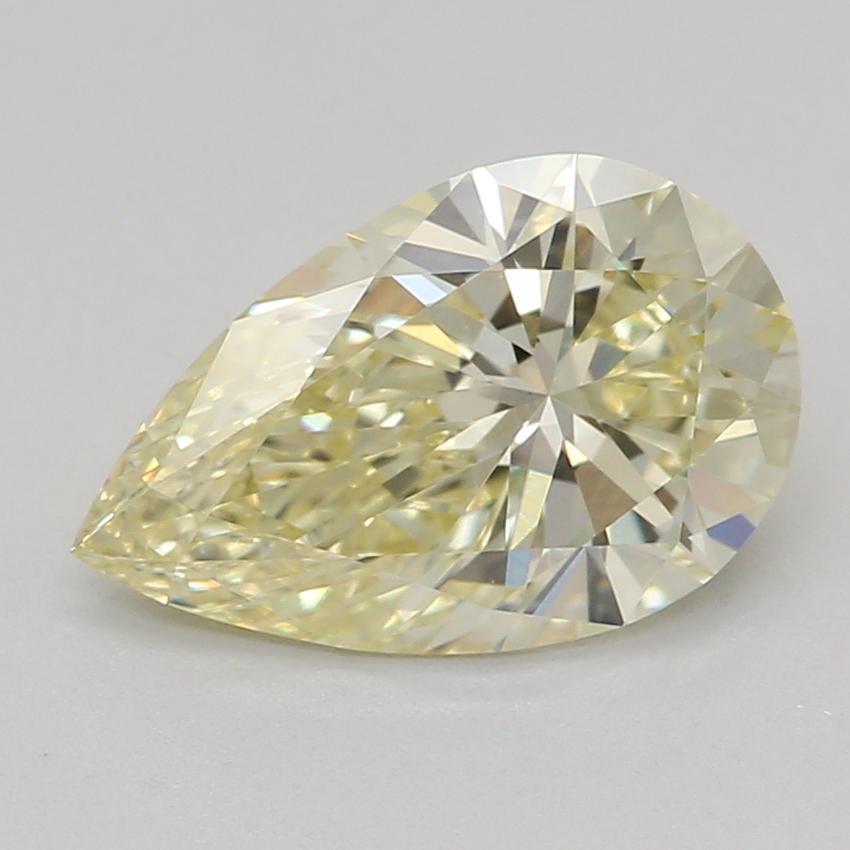 1.05 Ct. Fancy Yellow Pear Lab Grown Diamond
