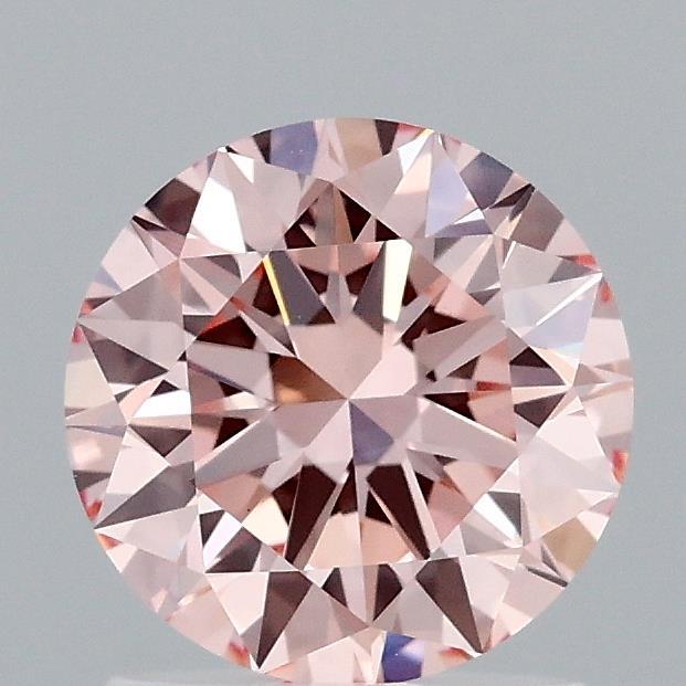 1.31 Ct. Fancy Intense Pink Round Lab Grown Diamond