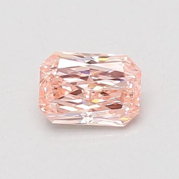 0.54 Ct. Fancy Intense Pink Radiant Lab Grown Diamond