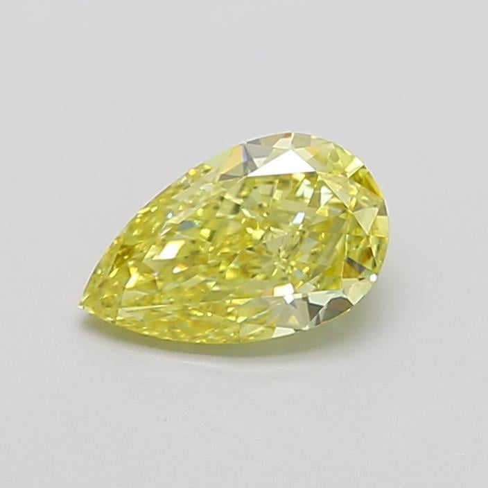 1.60 Ct. Fancy Intense Yellow Pear Lab Grown Diamond