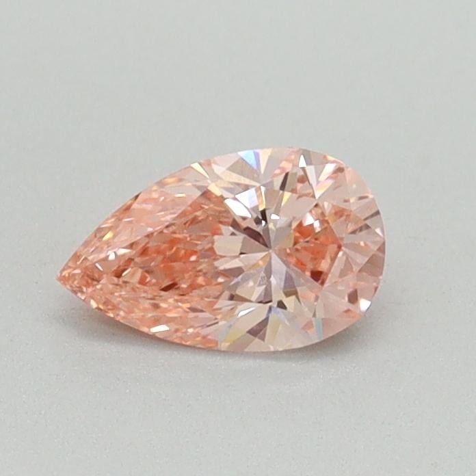 0.38 Ct. Fancy Vivid Pink Pear Lab Grown Diamond
