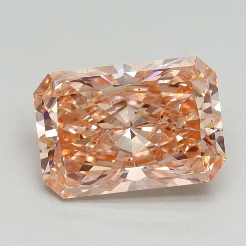 2.13 Ct. Fancy Vivid Pink Radiant Lab Grown Diamond