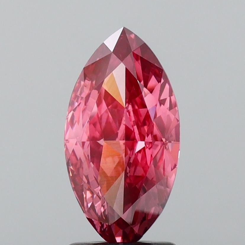 2.05 Ct. Fancy Vivid  Pink Marquise Lab Grown Diamond