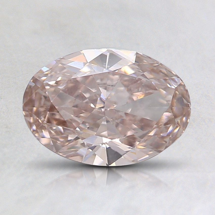 1.13 Ct. Fancy Light Brown Oval Lab Grown Diamond