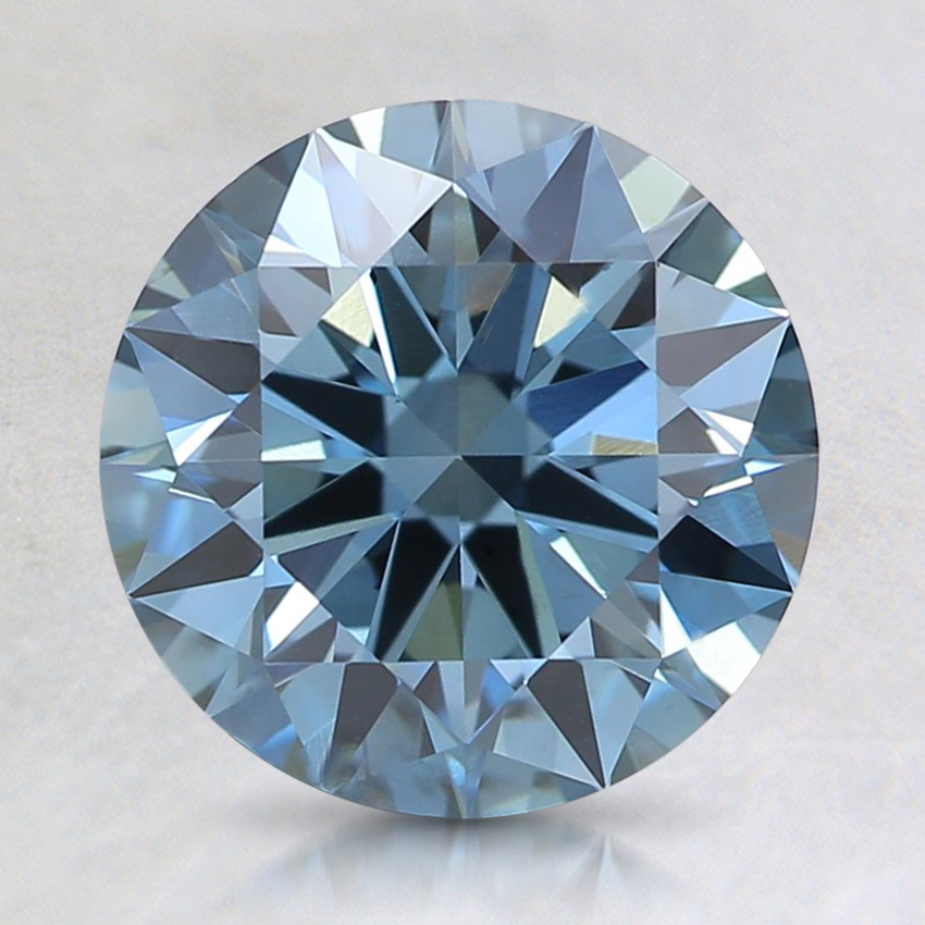2.01 Ct. Fancy Deep Blue Round Lab Grown Diamond
