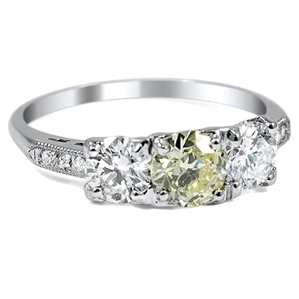 Art Deco Diamond Vintage Ring