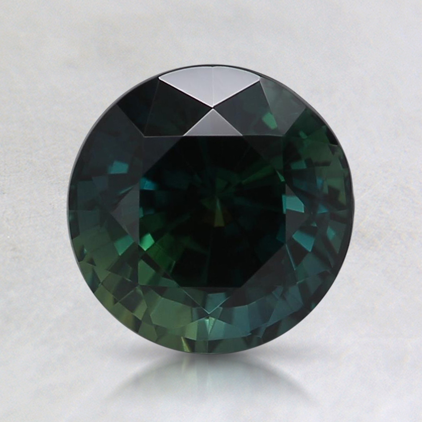7mm Premium Teal Round Sapphire