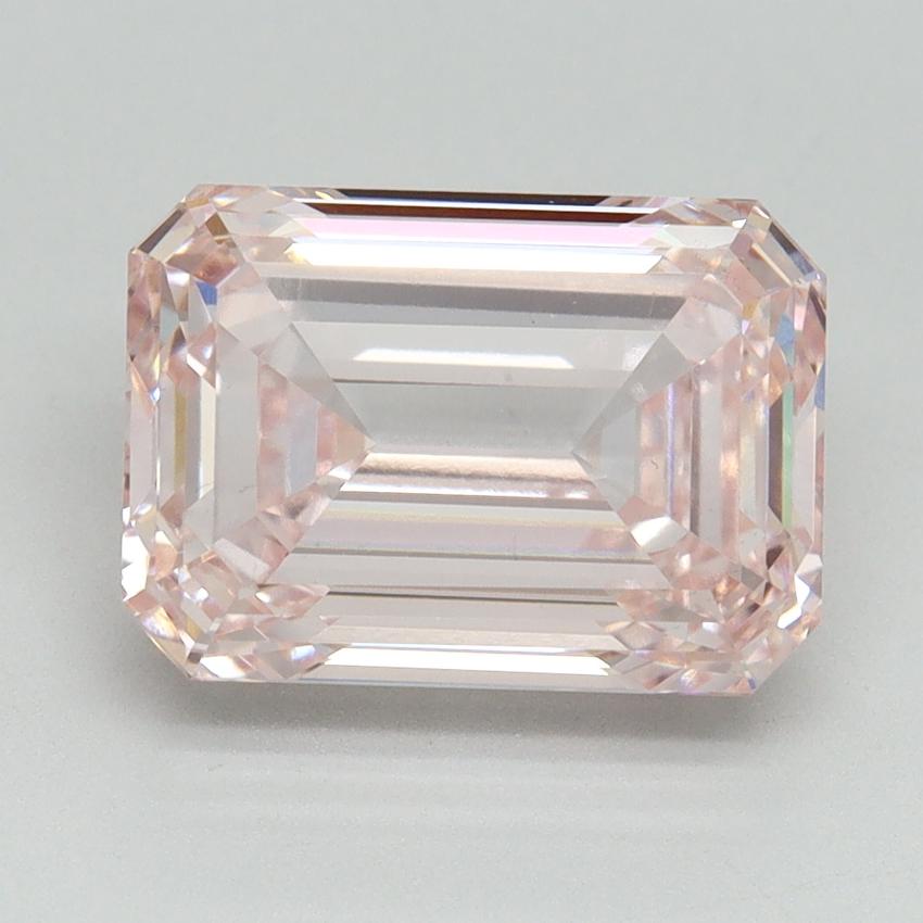 4.29 Ct. Fancy Intense Pink Emerald Lab Grown Diamond