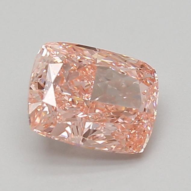 1.17 Ct. Fancy Vivid Pink Cushion Lab Grown Diamond