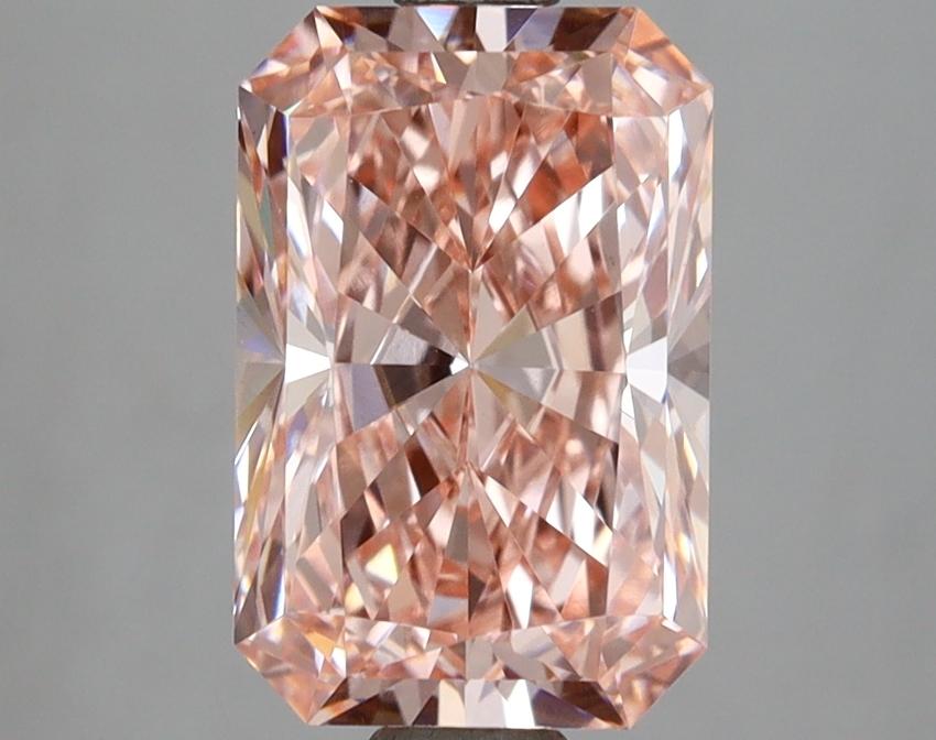 2.01 Ct. Fancy Vivid Pink Radiant Lab Grown Diamond