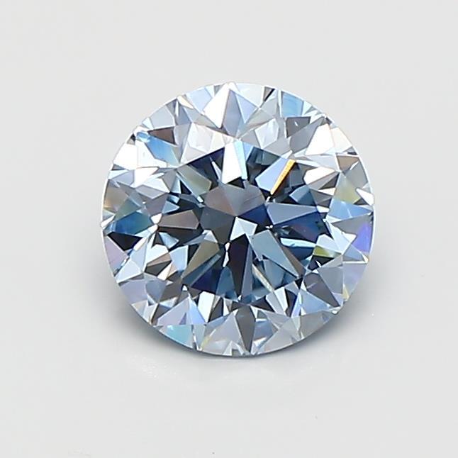 1.02 Ct. Fancy Blue Round Lab Grown Diamond