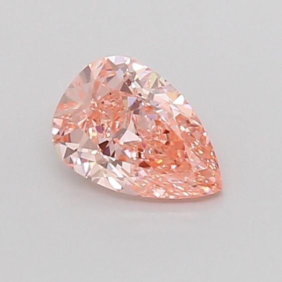 0.56 Ct. Fancy Vivid Pink Pear Lab Grown Diamond