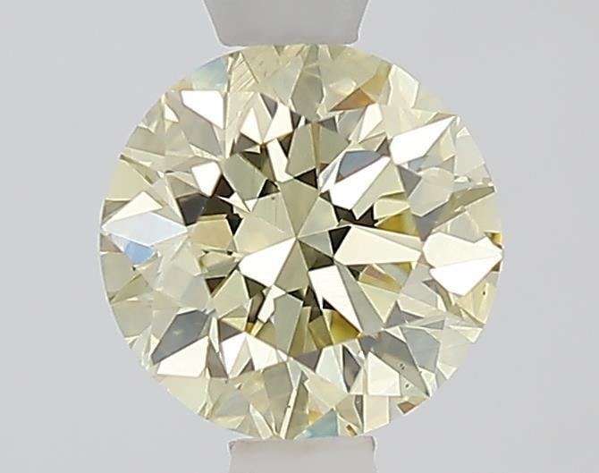 1.05 Ct. Fancy Light  Yellow Round Lab Grown Diamond