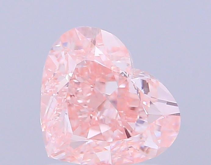 2.07 Ct. Fancy Intense  Pink Heart Lab Grown Diamond