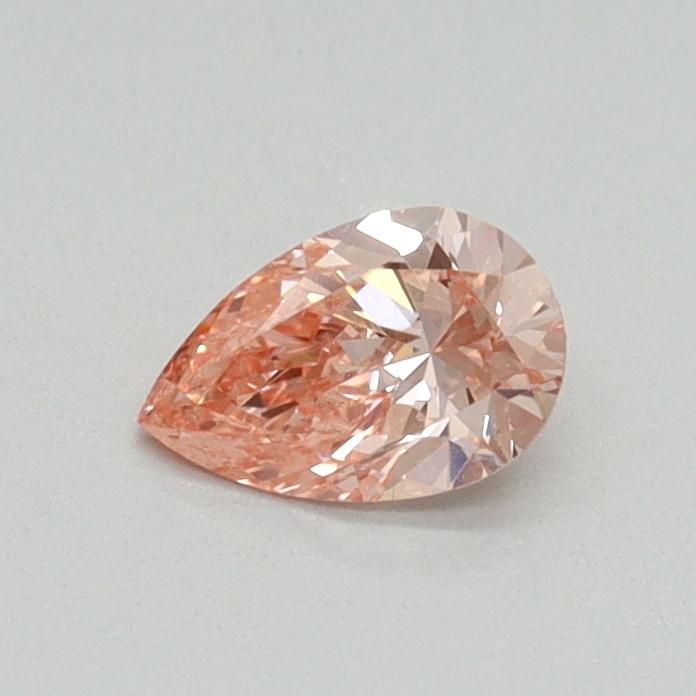 0.34 Ct. Fancy Vivid Pink Pear Lab Grown Diamond
