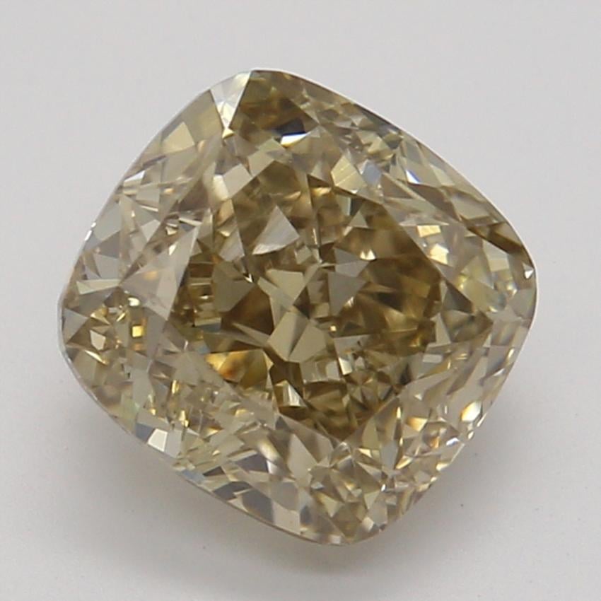 1.07 Ct. Fancy Dark Brown Cushion Diamond