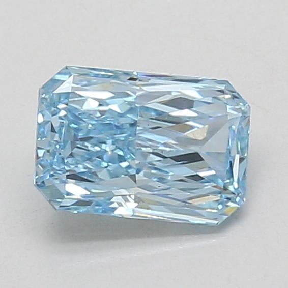 1.05 Ct. Fancy Vivid Blue Radiant Lab Grown Diamond
