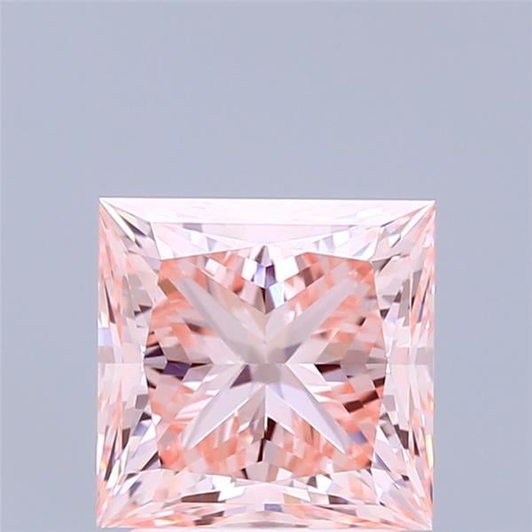 2.55 Ct. Fancy Intense Pink Princess Lab Grown Diamond