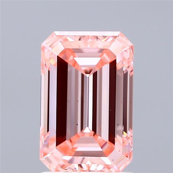 2.03 Ct. Fancy Intense Pink Emerald Lab Grown Diamond