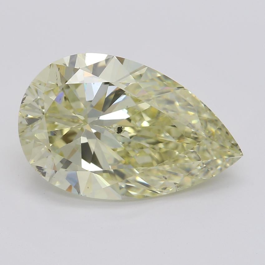 3.07 Ct. Fancy Light Brownish Yellow Pear Diamond