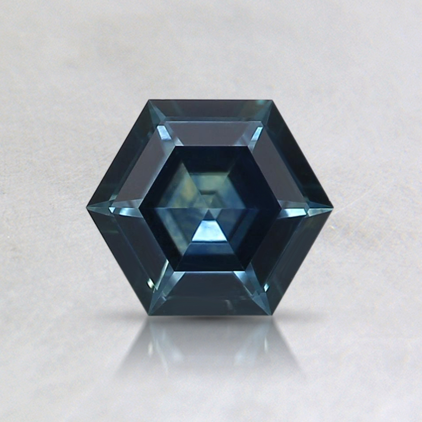6mm Blue Hexagon Montana Sapphire