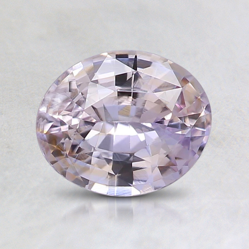 7.2x6mm Peach Oval Sapphire