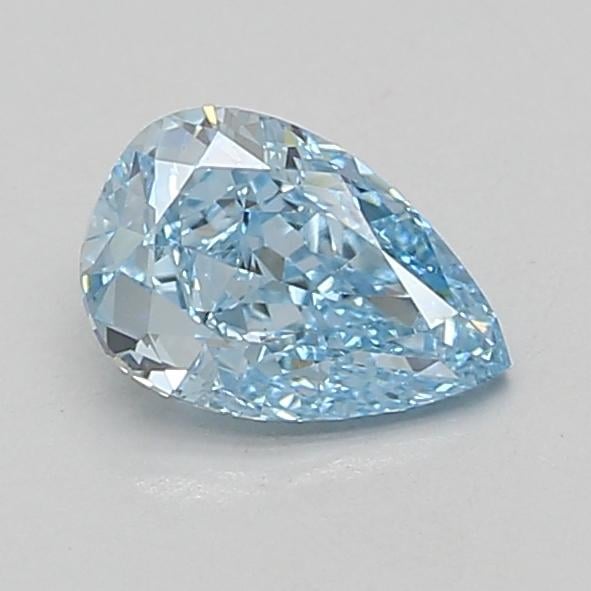 1.15 Ct. Fancy Vivid Blue Pear Lab Grown Diamond