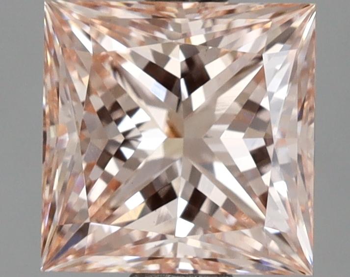 2.00 Ct. Fancy Intense Pink Princess Lab Grown Diamond
