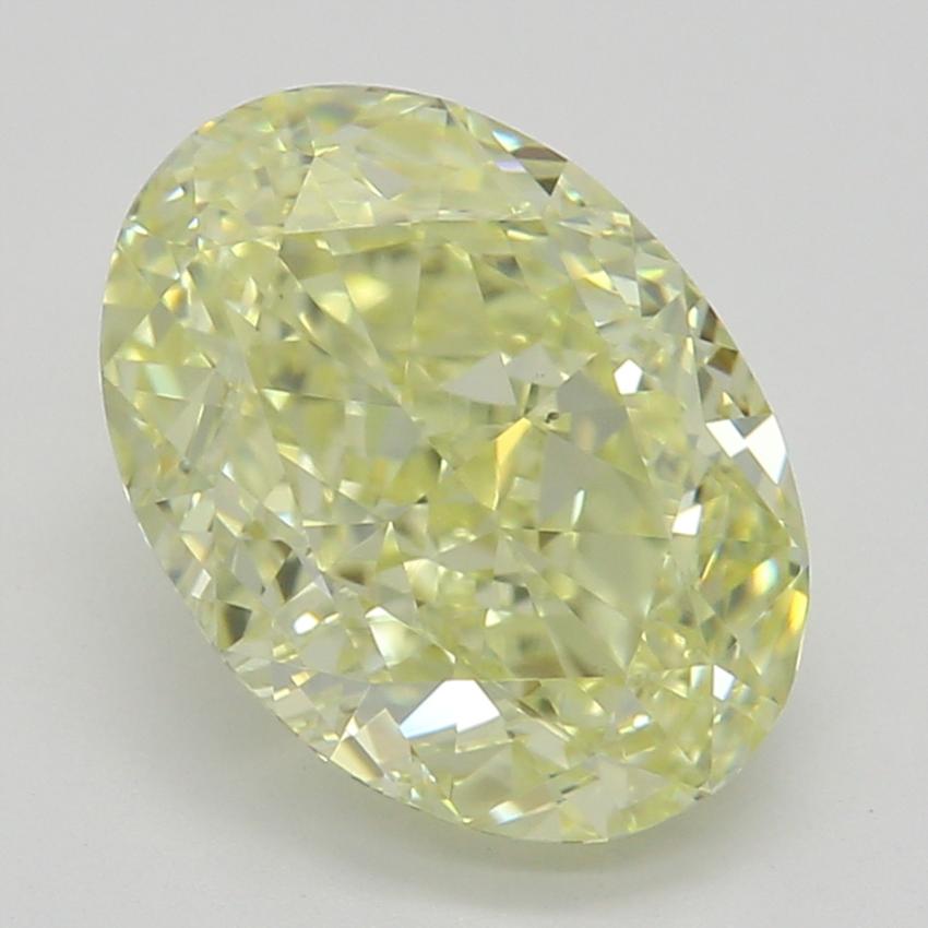 1.64 Ct. Fancy Yellow Oval Diamond