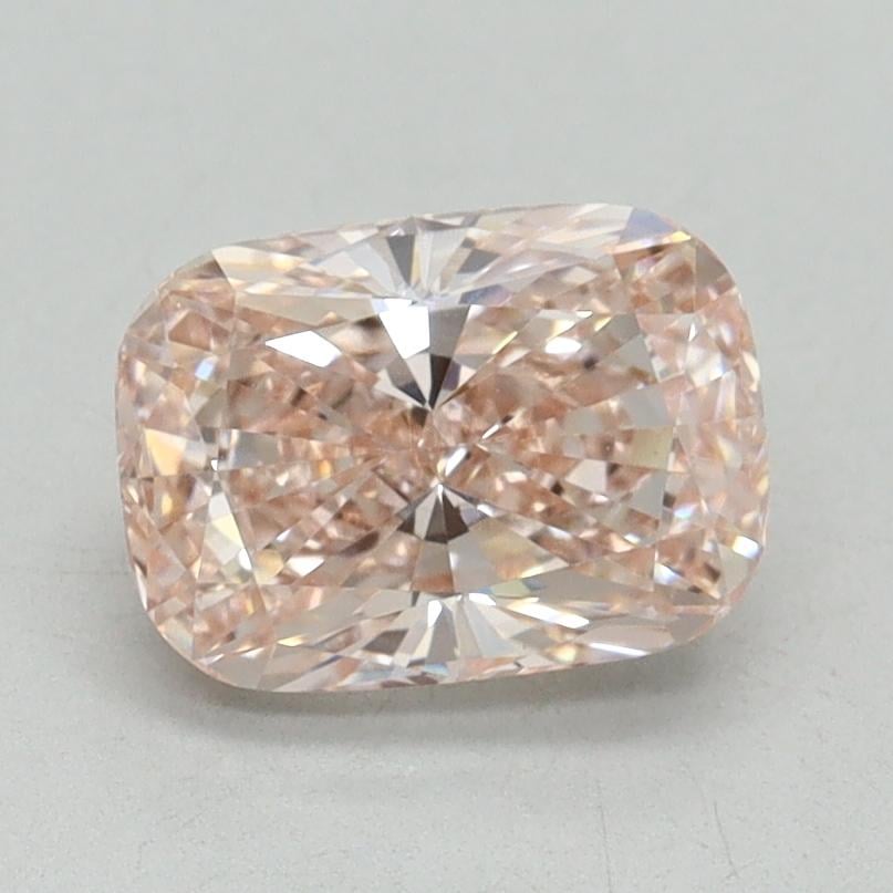1.43 Ct. Fancy Intense Pink Cushion Lab Grown Diamond
