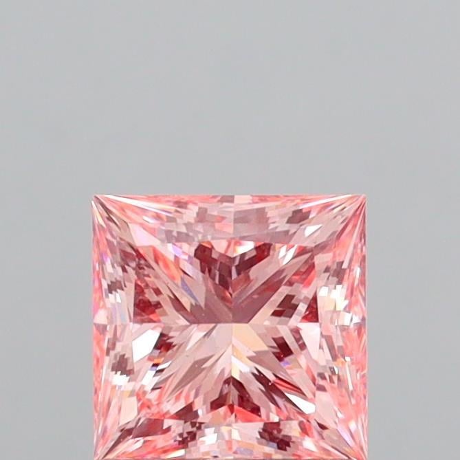 1.50 Ct. Fancy Intense  Pink Princess Lab Grown Diamond