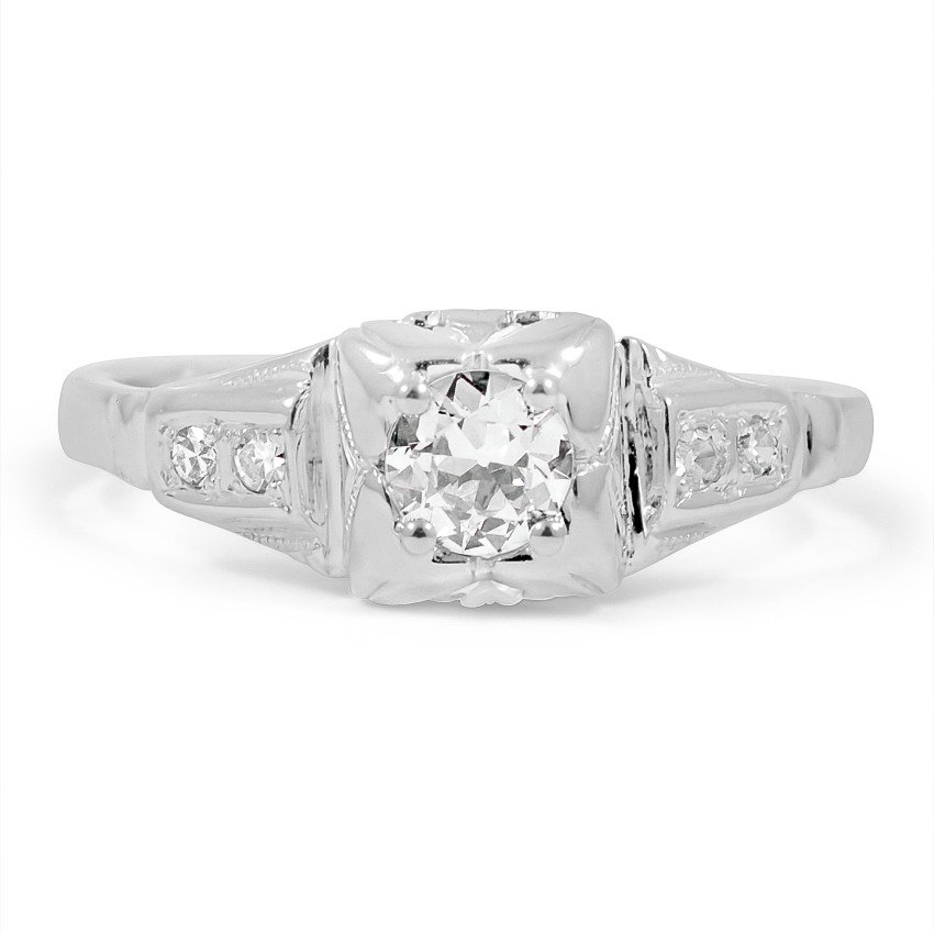Art Deco Diamond Vintage Ring