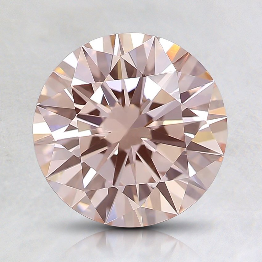 1.54 Ct. Fancy Light Pink Round Lab Grown Diamond