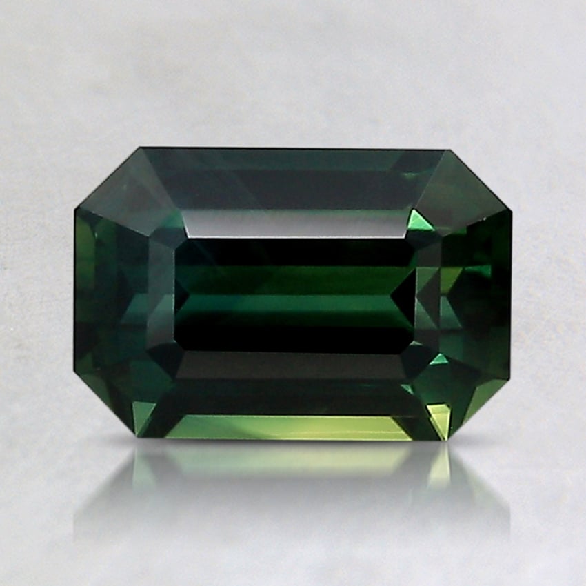 7.6x5.1mm Bi-Color Emerald Australian Sapphire