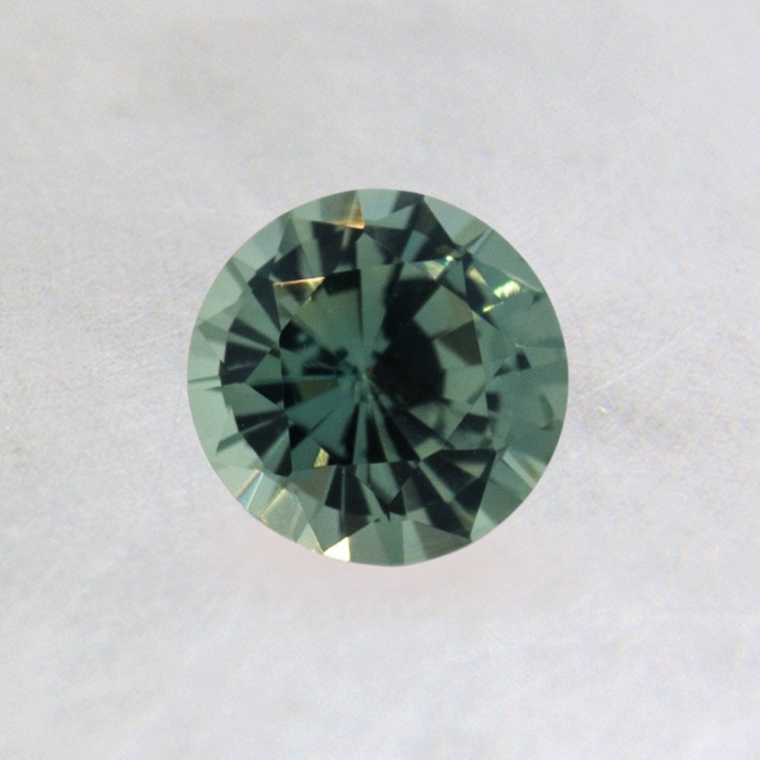 5mm Green Round Sapphire