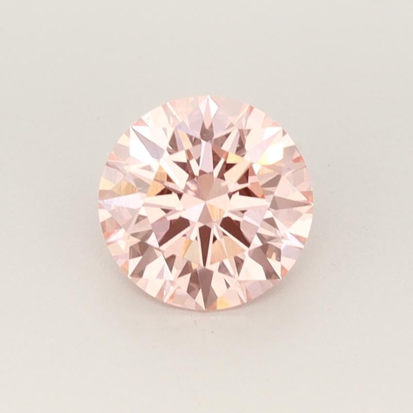 1.65 Ct. Fancy Vivid  Pink Round Lab Grown Diamond