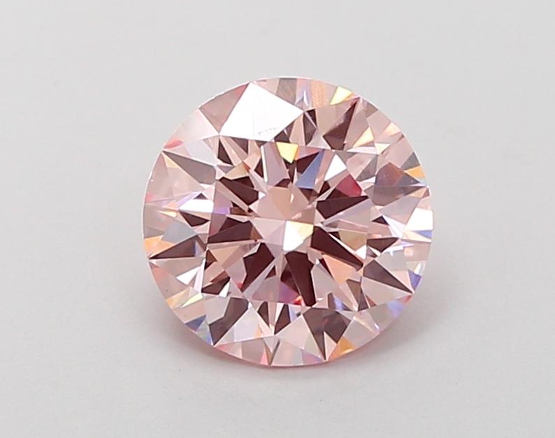 1.77 Ct. Fancy Intense Pink Round Lab Grown Diamond