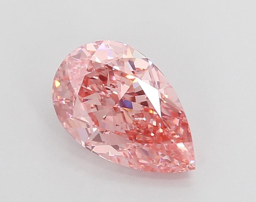 1.68 Ct. Fancy Vivid Yellow Pear Lab Grown Diamond