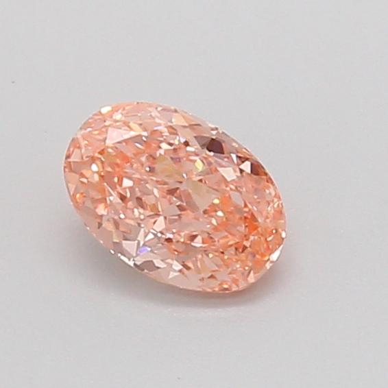 0.50 Ct. Fancy Vivid Pink Oval Lab Grown Diamond