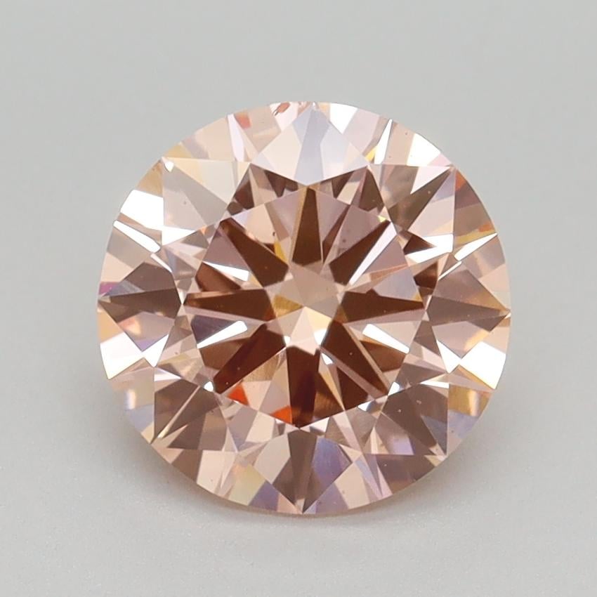 1.86 Ct. Fancy Intense Pink Round Lab Grown Diamond
