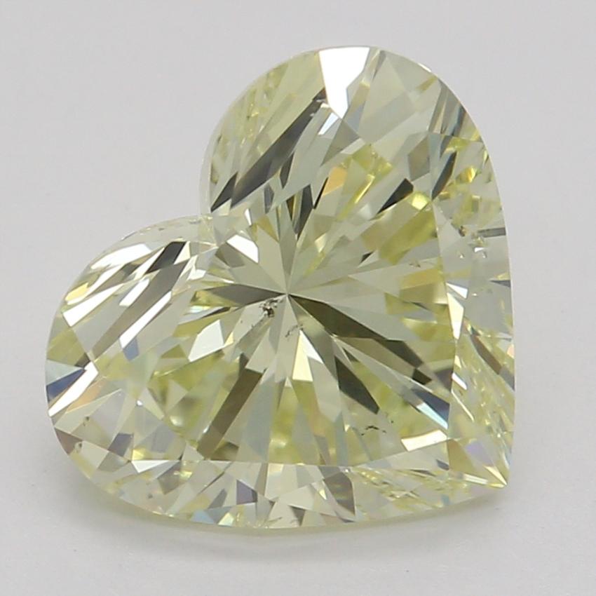 1.51 Ct. Fancy Light Yellow Heart Diamond