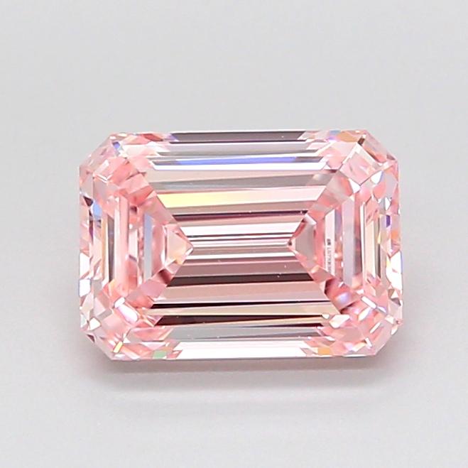 1.60 Ct. Fancy Intense Pink Emerald Lab Grown Diamond