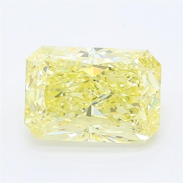 1.29 Ct. Fancy Intense Yellow Radiant Lab Grown Diamond