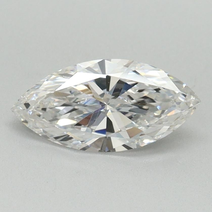 0.77 Ct. Fancy Vivid Malibu Blue Marquise Lab Grown Diamond
